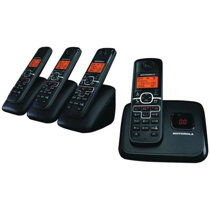 ヘッドセット Motorola DECT 6.0 Enhanced Cordless Phone with Handset and Digital Answering System L701M ヘッドセット Motorola DECT 6.0 Enhanced Cordless Phone with