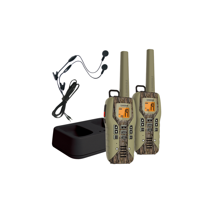 Uniden GMR50882CKHS Camo Submersible Two Way Radio with Charger and