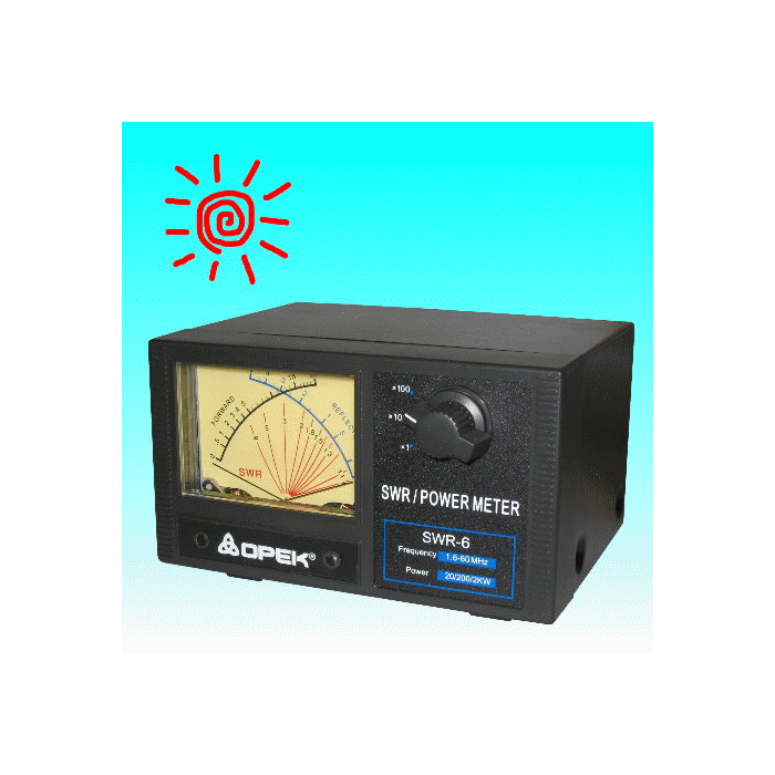 Opek SWR6L SWR/Power Meter with Illumination