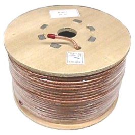 True American Cable Clear Mini RG8 Coaxial Cable-1000 Foot