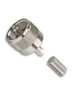Astatic 2232000 Crimp On PL-259 For Mini 8 Coax