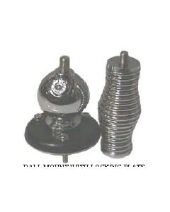 BMKA Ball Mount with Barrel Spring SO-239