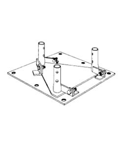 Rohn BPH25G Hinged Base Plate