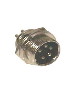 Workman Male Panel Mount Microphone Jack-2 Pin