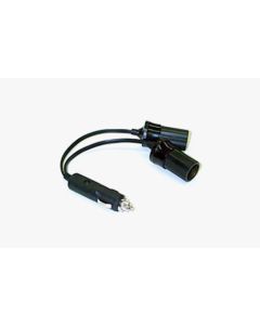 Escort Dual 12 Volt Lighter Socket Adapter