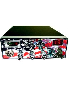 FP25-2 US Flag Faceplate For Cobra 25LTD Front Mic
