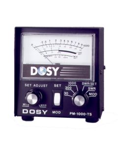Dosy PM1000 In-Line 1,000 Watt SWR/Mod/Watt Meter