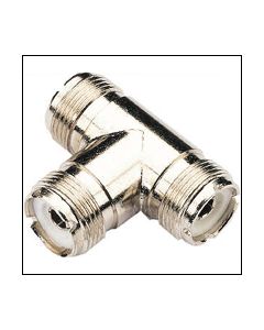 Pro Trucker PTTAAFX UHF All Female SO-239 T Connector