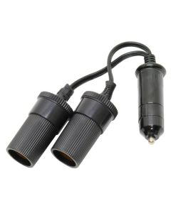 Truck Spec TSP-212 12 Volt 2 Outlet Cigarette Lighter Adapter
