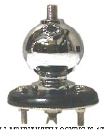 Workman BM-3B Chrome Ball Mount with Lug Connection