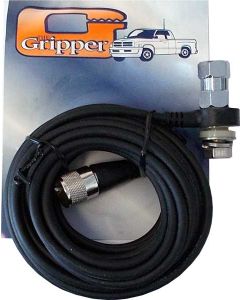 Gripper CFP-18LP 18' RG58 Coaxial Cable with Low Profile Connector