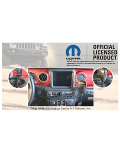Jeep® JT and JL Grab Bar Mic and Two-Way Radio Mount - JTJLGBMount