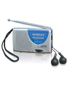 jWin JX-M6 Super Slim AM/FM Radio with Speaker