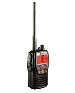Cobra MR HH125 Handheld 3 Watt Waterproof VHF Marine Radio
