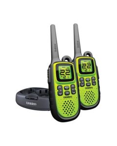 Uniden GMR2838-2CK Two 28-Mile Waterproof GMRS Radios & Charging Cradle