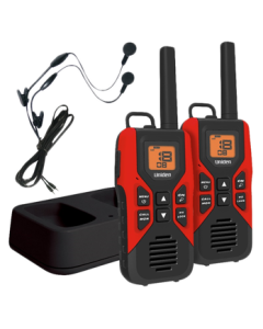 Uniden GMR3055-2CKHS GMRS/FRS Two-Way Radios with Charging Cradle and Earset