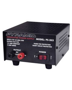 Pyramid PS3 3 Amp Power Supply