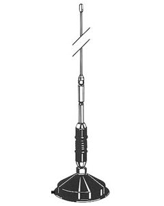 Hustler RX220 55" 220MHz Magnet Mount Antenna