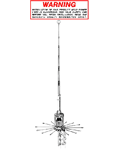 Sirio 2016 16 Radial Base Station Antenna
