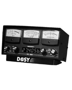 Dosy TFC-3001 1,000 Watt SWR/Mod/Watt Meter with Frequency Counter